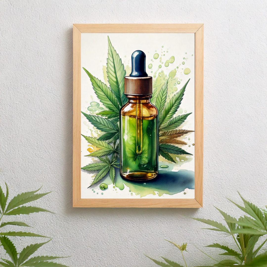 Cannabis Art Mockup 4