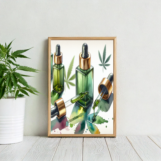 Cannabis Art Mockup 1