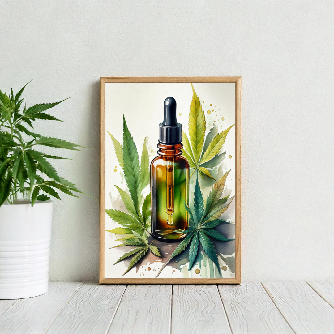 Cannabis Art Mockup 1