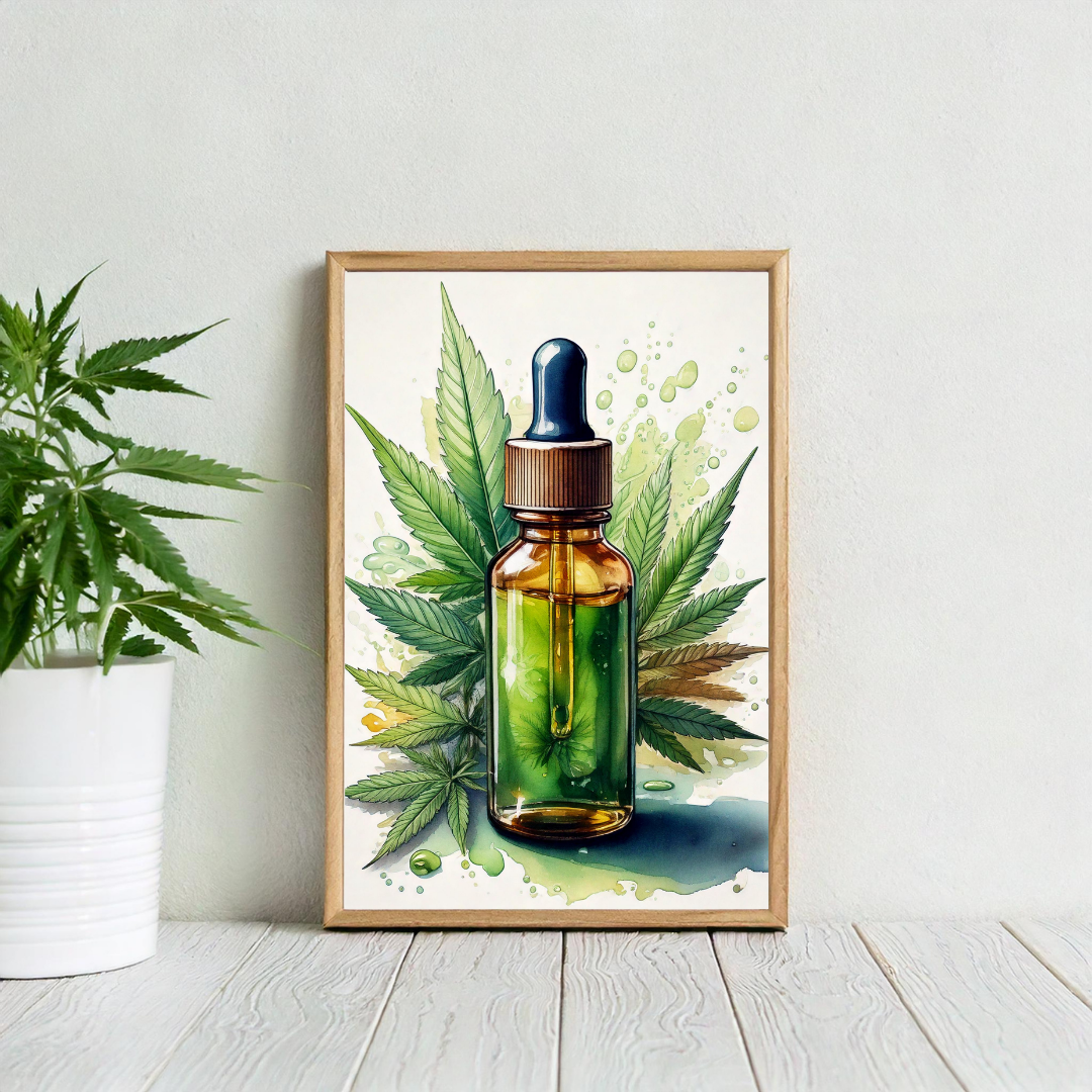 Cannabis Art Mockup 7