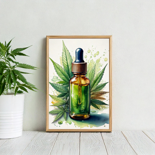 Cannabis Art Mockup 1