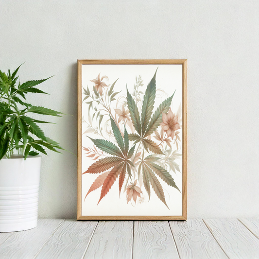 Cannabis Art Mockup 1