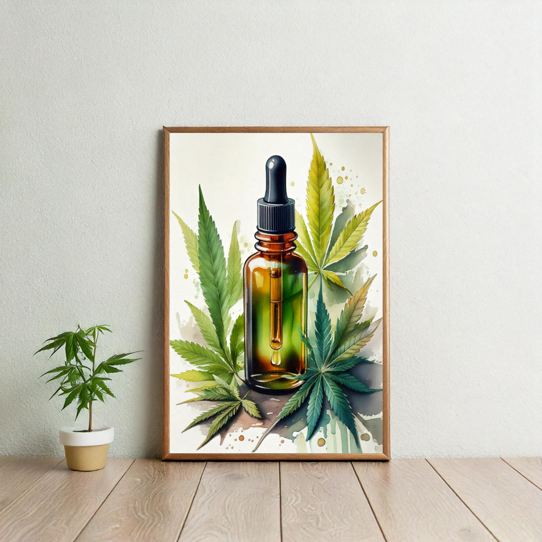 Cannabis Art Mockup 5