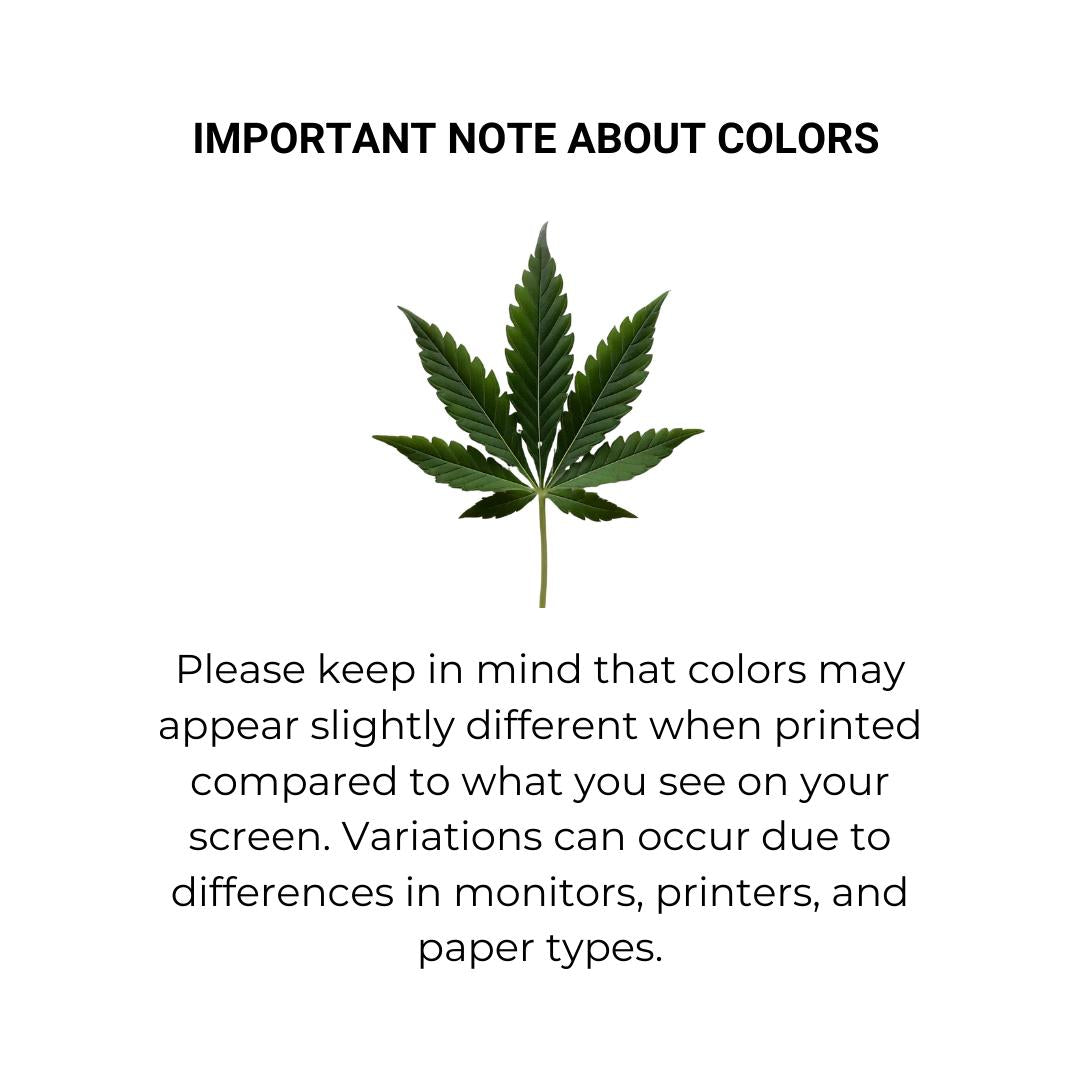 important note about colors