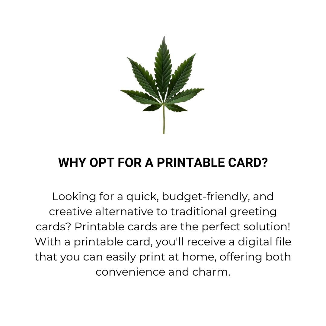 why opt for a printable card?