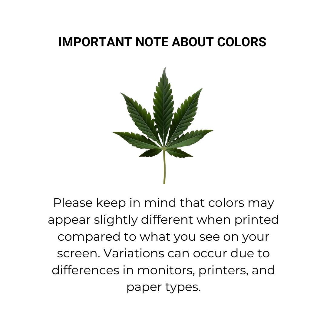 important note about colors